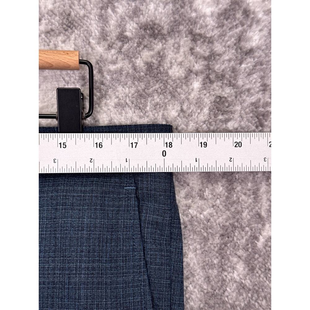 John Varvatos Signature Tailored Suit 42 R Mens Bleeker Blue Italian Wool - Picture 10 of 15